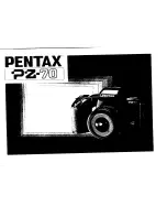 Pentax PZ-70 User Manual предпросмотр