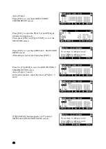 Предварительный просмотр 43 страницы Pentax R-2500NS Series Instruction Manual