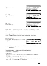 Предварительный просмотр 102 страницы Pentax R-2500NS Series Instruction Manual