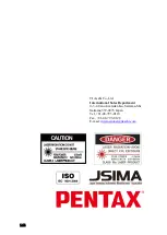 Предварительный просмотр 145 страницы Pentax R-2500NS Series Instruction Manual