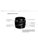 Предварительный просмотр 2 страницы Pentax SMC 645 LS 135mm f/4 Lens Operating Manual