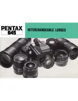 Preview for 1 page of Pentax SMC A 200mm f/4 Instruction Manual