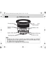 Preview for 10 page of Pentax smc -DA INTERCHANGEABLE LENS Operating Manual