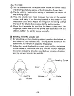 Предварительный просмотр 25 страницы Pentax TH-E10 Instruction Manual