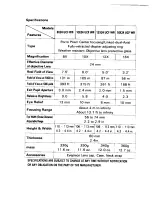 Предварительный просмотр 7 страницы Pentax UCF WR 8x24 Owner'S Manual