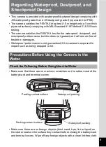 Preview for 11 page of Pentax WG-10 Operating Manual