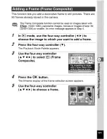 Предварительный просмотр 14 страницы Pentax WS80 - Optio Digital Camera Operating Manual