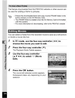 Предварительный просмотр 17 страницы Pentax WS80 - Optio Digital Camera Operating Manual