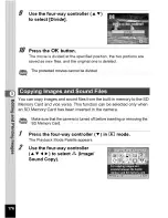 Предварительный просмотр 19 страницы Pentax WS80 - Optio Digital Camera Operating Manual