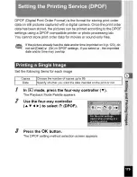 Предварительный просмотр 22 страницы Pentax WS80 - Optio Digital Camera Operating Manual