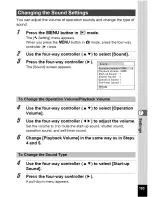 Предварительный просмотр 36 страницы Pentax WS80 - Optio Digital Camera Operating Manual