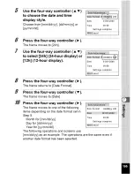 Предварительный просмотр 38 страницы Pentax WS80 - Optio Digital Camera Operating Manual