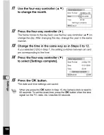 Предварительный просмотр 39 страницы Pentax WS80 - Optio Digital Camera Operating Manual