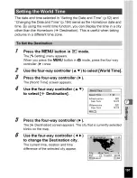 Предварительный просмотр 40 страницы Pentax WS80 - Optio Digital Camera Operating Manual