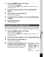 Предварительный просмотр 44 страницы Pentax WS80 - Optio Digital Camera Operating Manual