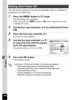 Предварительный просмотр 47 страницы Pentax WS80 - Optio Digital Camera Operating Manual