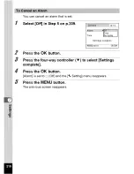 Предварительный просмотр 53 страницы Pentax WS80 - Optio Digital Camera Operating Manual