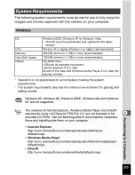 Предварительный просмотр 56 страницы Pentax WS80 - Optio Digital Camera Operating Manual