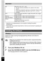 Предварительный просмотр 57 страницы Pentax WS80 - Optio Digital Camera Operating Manual