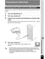 Предварительный просмотр 72 страницы Pentax WS80 - Optio Digital Camera Operating Manual