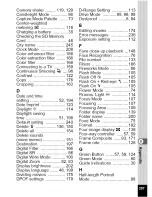 Предварительный просмотр 100 страницы Pentax WS80 - Optio Digital Camera Operating Manual