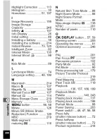 Предварительный просмотр 101 страницы Pentax WS80 - Optio Digital Camera Operating Manual