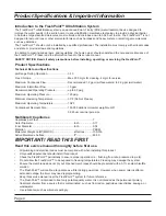 Preview for 4 page of Pentek FreshPoint U440 Service Manual