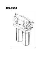 Pentek RO-2500 Installation And Operating Instructions Manual предпросмотр