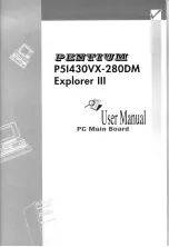 Pentium P51430VX-280DM Explorer III User Manual предпросмотр