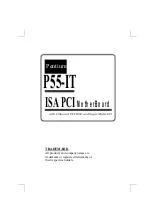 Pentium P55-IT User Manual предпросмотр