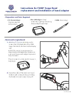 Pentogon FitBit Surge Band Instructions For Replacement And Installation preview