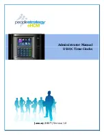 PeopleStrategy us10c Administrator'S Manual preview