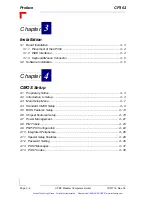 Предварительный просмотр 7 страницы PEP Modular Computers CP302 Manual