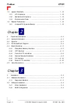 Предварительный просмотр 4 страницы PEP Modular Computers CP331 Manual