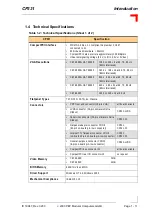 Предварительный просмотр 23 страницы PEP Modular Computers CP331 Manual