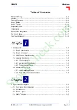 Preview for 3 page of PEP Modular Computers VMP2 Manual