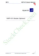 Preview for 105 page of PEP Modular Computers VMP2 Manual