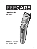 Pepcare 15133022 Instruction Manual preview
