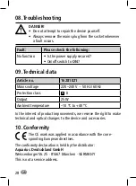 Предварительный просмотр 30 страницы Pepcare 16281021 Instruction Manual