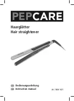 Pepcare 18261021 Instruction Manual preview