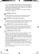 Preview for 20 page of PEPCOOK 18421032 Operating Instructions Manual