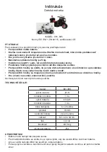 Предварительный просмотр 21 страницы Pepita 991 Instructions Manual