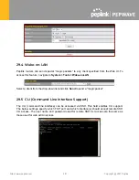 Предварительный просмотр 281 страницы peplink PEPWAVE BR1 Classic User Manual