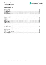 Preview for 5 page of Pepperl+Fuchs 3RG7256-3NQ00-PF Mounting And Operating Instructions