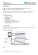 Preview for 7 page of Pepperl+Fuchs 3RG7256-3NQ00-PF Mounting And Operating Instructions