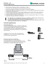 Предварительный просмотр 19 страницы Pepperl+Fuchs 3RG7256-3NQ00-PF Mounting And Operating Instructions