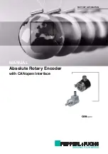 Pepperl+Fuchs Absolute Rotary Encoder Manual предпросмотр