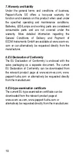 Preview for 10 page of Pepperl+Fuchs Ecom Lite-Ex PL 10e Operating Instructions Manual