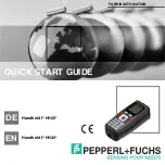 Предварительный просмотр 1 страницы Pepperl+Fuchs I HH20 Series Quick Start Manual