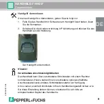 Предварительный просмотр 9 страницы Pepperl+Fuchs I HH20 Series Quick Start Manual